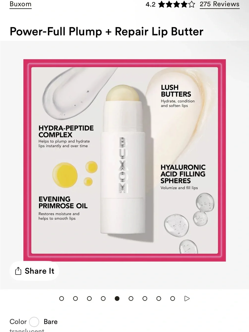 Buxom Plump and repair